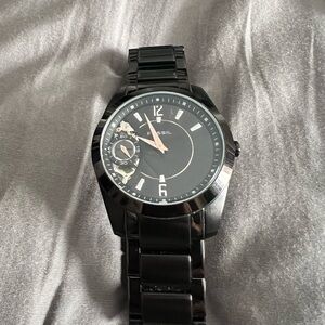 Fossil Black Chronograph Watch